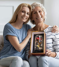 Load image into Gallery viewer, Galaxy Glass Rose Mothers Day Personalized Gifts for Mom, First Mothers Day Unique Gifts from Daughter, Birthday Gifts for Women, Mom Gifts Grandma Gifts Forever Flower Rose Light,Christmas Rose Gifts