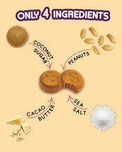 Load image into Gallery viewer, SUPERFOODIO Peanut Butter Buttons | 20g x 6 Original Keto+ packs | Low Carb & Keto Snack | Vegan | All-Natural Ingredients | Protein | No Refined Sugar | (20g x 6 Packs)