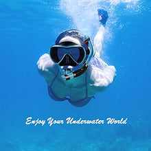 Load image into Gallery viewer, Yumcute Dry Snorkel Set, Adult Anti-Fog Anti-Leak Snorkel Mask,180° Panoramic Ultra-Clear Diving Mask, Soft and Comfortable, Adjustable, Best gifts for Adult and Youth.