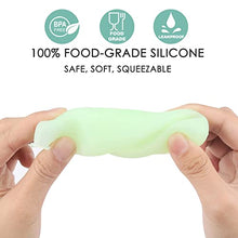 Load image into Gallery viewer, Silicone Travel Bottle, Opret 4 Pack Leak Proof Refillable Squeezable Containers Set(3 oz) with Label and Transparent Carry Bag for Liquid Shampoos, Soap and Toiletries