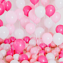 Load image into Gallery viewer, Whaline Balloon Arch & Garland Kit, Pink Hotpink White Latex Balloons & Confetti Balloons Set with 16ft Balloon Strip Tape,1pcs Tying Tool, 100 Glue Points for Wedding Birthday Baby Shower Party Decor