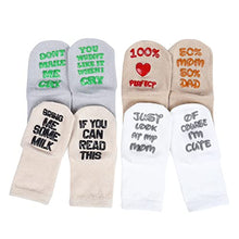 Load image into Gallery viewer, Baby Socks Gift Set - Unique Baby Shower or Newborn Present Non-Slip by Mommachi for boys & girls 4 Pairs 0-12 Months