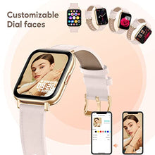 Load image into Gallery viewer, Smart Watch,1.69'' Full Touch Fitness Tracker with Heart Rate, Blood Pressure, SpO2 and Sleep Monitor, Message Notification,IP68 Waterproof Step Counter Watch for Women Man Compatible Android iPhone