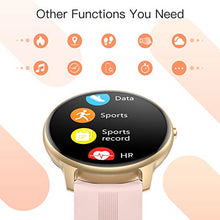 Load image into Gallery viewer, AGPTEK Smart Watch for Women, 1.3'' Full Touch Fitness LW11 Watch with Female Health Tracking, Heart Rate Monitor, IP68 Waterproof Outdoor Sports Smartwatch for Android iOS Phones