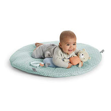 Load image into Gallery viewer, Ingenuity, Cosy Spot Reversible Duvet Activity Gym and Padded Play Mat with Wooden Removable Toy Bar, 6 Detachable Toys, Foldable for Easy Transport, Neutral Design - Loamy, Ages Newborn +