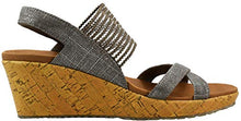 Load image into Gallery viewer, Skechers Women's Beverlee High Tea Taupe Wedge Sandal 10 M US