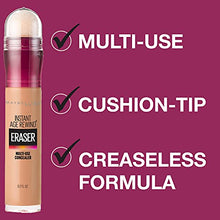 Load image into Gallery viewer, Maybelline Instant Anti Age Eraser Eye Concealer, Dark Circles and Blemish Concealer, Ultra Blendable Formula, 00 Ivory