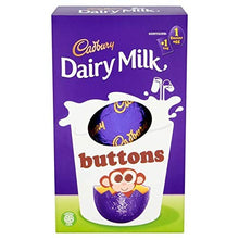 Load image into Gallery viewer, Cadbury Medium Easter Eggs Chocolate Gifts. Bundle of 4 Creme Buttons Mini Eggs