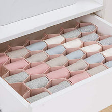 Load image into Gallery viewer, Poeland Drawer Divider Organizer 8pcs DIY Plastic Grid Honeycomb Drawer Divider