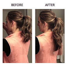 Load image into Gallery viewer, RUNATURE Ponytail Extensions Real Human Hair,Darkest Brown Mix Light Brown Clip in Ponytail Hair Extensions Real Hair Ponytail Extension 18 Inch 80 Gram