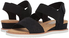 Load image into Gallery viewer, Skechers Women's Desert Kiss Ankle Strap Sandals, Black, 6 UK