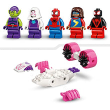 Load image into Gallery viewer, LEGO 10784 Marvel Spider-Man Webquarters Hangout, Spidey And His Amazing Friends Series, Toy for Kids Age 4 with Miles Morales and Green Goblin