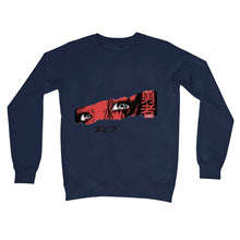 Load image into Gallery viewer, Anime Eyes Crew Neck Sweatshirt