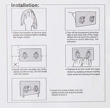 Load image into Gallery viewer, Kitchen Cupboard Storage Organiser - Perfect for Tin Foil, Cling Film and Cleaning Accessories Or as an Undersink Storage Solution - Self Adhesive So No Drilling or Fixings Needed.