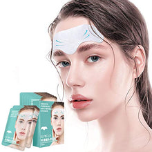 Load image into Gallery viewer, Forehead Wrinkle Patches Facial Wrinkle Patches Anti-Wrinkle Pads Smoothing Forehead Wrinkle Stickers Forehead Lines Age Lines Resistant Masks Wrinkle Remover Strips for Women and Men-10pcs