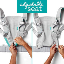 Load image into Gallery viewer, Infantino Flip 4-in-1 Light & Airy Convertible Carrier - Breathable, 4 Positions, Lumbar Support, Adjustable Waist Belt, Head Support, Ergonomic Seat, Adjustable Waistband, Plush Straps