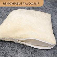 Load image into Gallery viewer, Docatgo Pet Tent Cave Igloo Bed for Cats/Small Dogs - 38x38x40cm 2-In-1 Cat Tent/Cat Bed House with Removable Washable Cushion Pillowslip - Microfiber Indoor Outdoor Pet Beds