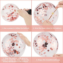 Load image into Gallery viewer, ADXCO Graduation Decorations 2022 Banner Kit Including Banners with We Are so Proud of You 15 Latex Sequined Balloons for School Graduation Party Decoration Supplies Accessories (Rose Gold)