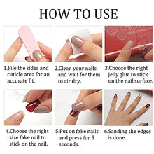 Load image into Gallery viewer, Glossy Pink Ballerina False Nails Long Coffin Press on Nails Full Cover Artificial Nails with Swirl Heart Design for Women and Daily Decoration 24PCS