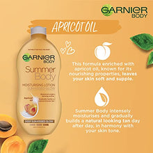 Load image into Gallery viewer, Garnier Summer Body Gradual Tan Moisturiser Deep 250ml, For A Radiant, Sun Kissed Glow, Suitable For Face & Body, 24 Hour Hydration & A Natural Even Tan, Fast Absorption, Vegan Formula