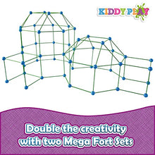 Load image into Gallery viewer, KiddyPlay Mega Forts - 80 Piece Den Building Kit - Fort Construction Toys For Kids - Building Toys For Boys or Girls
