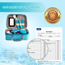 Load image into Gallery viewer, Flybay Kids Makeup Sets for Girls, Washable Kids Makeup Girls Toys, Children Makeup Kit, Real Cosmetic Beauty Set for Kids Role Play Christmas Birthday Gifts for 3 4 5 6 7 8 Year Old Girl