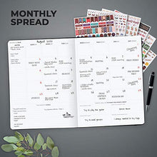 Load image into Gallery viewer, Clever Fox Planner Pro Premium Edition– Luxurious Weekly & Monthly Planner + Budget Planner Organizer for Productivity & Reaching Goals, Undated, A4 Hardcover + Keepsake Box, Lasts 1 Year, Black
