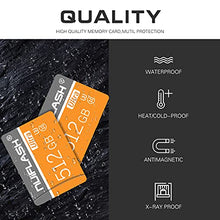 Load image into Gallery viewer, 512GB Micro SD Card 512GB TF Card Class 10,Micro Flash Memory Card 512GB with SD Card Adapter for Smartphone/Bluetooth Speaker/Tablet/PC/Camera