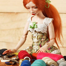 Load image into Gallery viewer, 85 Pieces Hair Extensions Clip Wig Making Set, Includes 50 U-Shape Snap Clips, 10 Curved Needles, 20 T-Pins, 3 Rolls Weaving Thread, 2 Needle Threader for Wig Making Hair Extensions