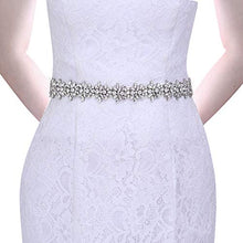 Load image into Gallery viewer, TOPQUEEN Wedding Belt Bridal Sash Wedding Sashes Bridal Belts for Wedding (Royal Blue)