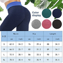 Load image into Gallery viewer, heekpek Womens Anti Cellulite Leggings Sports Leggings High Waisted Gym Leggings Yoga Pants Push Up Butt Lift Leggings Fitness Running Tights Sexy Butt Lift Leggings