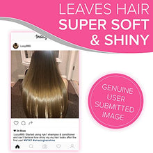 Load image into Gallery viewer, Salt Sulphate Free Hair Shampoo And Conditioner (500ml x2) Sulfate Free Shampoo And Conditioner Sets Hair Aftercare for Extensions, Colour and Keratin Kit Treatment - Sulphate Free Shampoo Conditioner