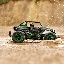 Load image into Gallery viewer, BEZGAR 18 Toy Grade 1:14 Scale Remote Control Car, 2WD High Speed 20 Km/h All Terrains Electric Toy Off Road RC Monster Vehicle Truck Crawler with Two Rechargeable Batteries for Boys Kids and Adults