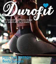 Load image into Gallery viewer, DUROFIT TIK Tok Gym Leggings Anti cellulites Women Scrunch Ruched Butt Lifting Yoga Pants Gym Workout Running Sport Push Up High Waist Full Length Grey S