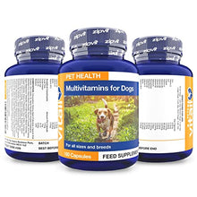 Load image into Gallery viewer, Multivitamin for Dogs, 180 'Split and Pour' Capsules. Pet Multi Vitamin Providing 16 Essential Vitamins and Minerals.