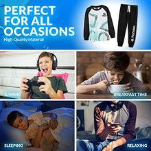 Load image into Gallery viewer, PlayStation Boy Pyjamas, 100% Cotton Long Sleeve Children Nightwear with Official Logo Black PJ Joggers, Gaming PJs for Boys Girls Teens, Birthday Gift Idea for Gamers (9-10 Years)