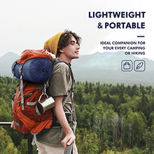 Load image into Gallery viewer, Camping Sleeping Bag - 3 Season Warm & Cool Weather - Lightweight Waterproof Sleeping Bag with Zippered Holes for Adults & Kids - Camping,Traveling, Music Festival and Outdoors (blue)
