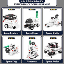 Load image into Gallery viewer, Lehoo Castle Solar Robot Toy Kit for Kids,6 IN 1 STEM Building Toys for Kids, DIY Science Experiment Kit Include Space Toys for 8,9,10+ Boy Girl Kid Toy Gift Inspired by NASA