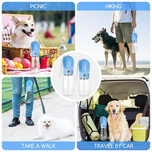 Load image into Gallery viewer, Nobleza - Dog Water Bottle 500ML, Leak Proof Portable Puppy Water Dispenser Pet Outdoor Travelling Large Drinking Cup