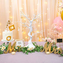 Load image into Gallery viewer, Sziqiqi White Twig Tree Wedding Easter Centrepieces for Tables Decoration, Artificial Easter Tree for Centerpiece for Weddings Christmas Easter Birthday Party Tabletop Decoration, 58cm Height