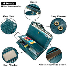 Load image into Gallery viewer, SENDEFN Ladies Purse,Large Capacity Genuine Leather Women's Wallet