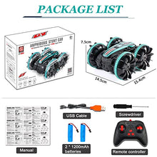 Load image into Gallery viewer, Sheeliy Amphibious Remote Control Car for Kids, 4WD RC Waterproof Stunt Car Vehicle 2.4 GHz 360° Rotating for Boys Girls Driving on Water & Land, Gift for Birthday