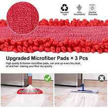 Load image into Gallery viewer, Spray Mop, Winpok Microfiber Mop for Floor Cleaning with 3 Reusable Pads and 300ML Refillable Bottle, 360 Degree Dry Wet Mop for Laminate Tile Ceramic Wood Floor Cleaning Kitchen