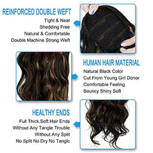 Load image into Gallery viewer, Long Wavy Ponytail Hair Extension for Black Women Drawstring Ponytail Hair Extensions Clip in Curly Synthetic Hairpiece