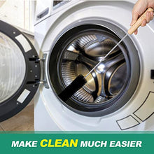 Load image into Gallery viewer, AIEVE Radiator Cleaner Brush , 80CM Radiator Brush , Flexible Long Radiator Duster with Wood Handle , Multipurpose Cleaning Brush for Radiator & Dryer Lint & Washing Machine