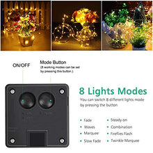 Load image into Gallery viewer, 200 LED Solar Fairy Lights ,72Ft Solar Garden Lights Outdoor Waterproof Solar Christmas Lights for Garden Park Patio Xmas Tree Decoration ,Warm White