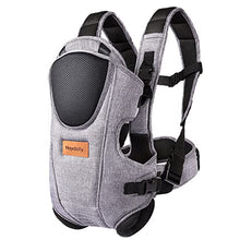 Load image into Gallery viewer, Maydolly Baby Carrier Infant to Toddler (3-14 Months) Soft Carrier Back Carriers Fashion Light Grey