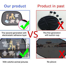 Load image into Gallery viewer, astarye Solar Protection Car SunShade Side Window Windscreen Roof Window for Children Adults Adsorption Electrostatic