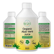 Load image into Gallery viewer, Next Gen U | Organic Aloe Vera Juice Concentrate 50 Servings | Reformulated High Strength 20X Freeze Dried Concentrated Aloe Vera Juice | Suitable for Vegans | Free 10 Day Detox EBOOK Worth £14.99