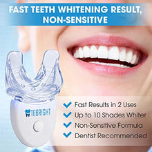 Load image into Gallery viewer, TEBRIGHT Teeth Whitening Kit - Stains and Plaques Bleaching Remove– Bright Teeth & Smile with Teeth Whitener - Whitening LED Light Pen for Sensitive Teeth